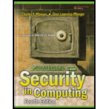 Security in Computing (Custom Package)