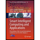 Smart Intelligent Computing and Applications: Proceedings of the Second International Conference on SCI 2018, Volume 2