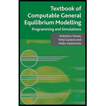 Textbook of Computable General Equilibrium Modeling: Programming and Simulations