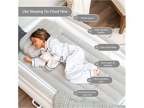 inflatable travel bed for kids